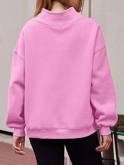 Long-sleeved High Neck Sweatshirt image 8