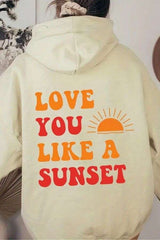 Forever Chasing Sunsets Hoodie - S, Navajo Beige image