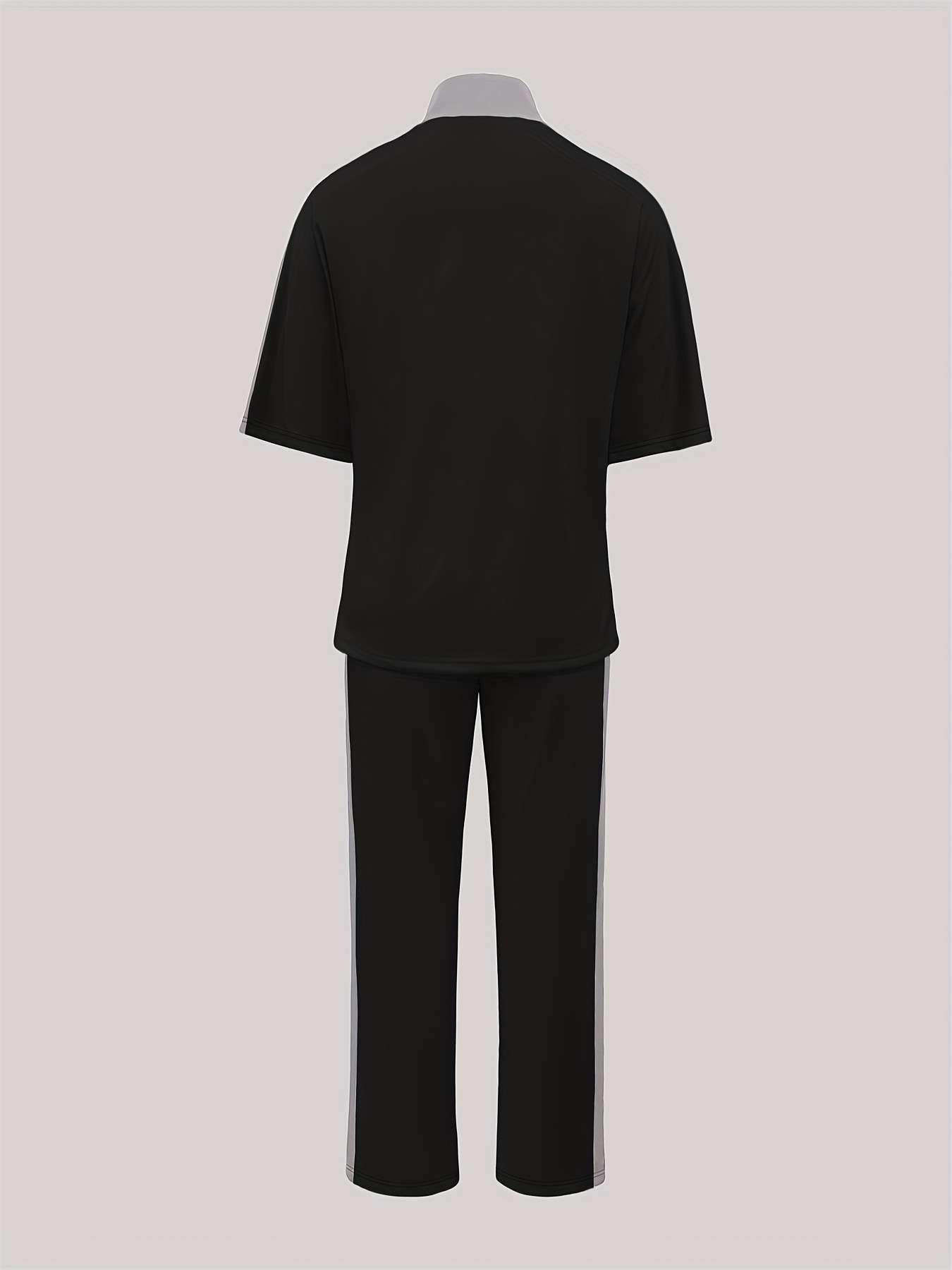 Casual Color Block Tracksuit image 5