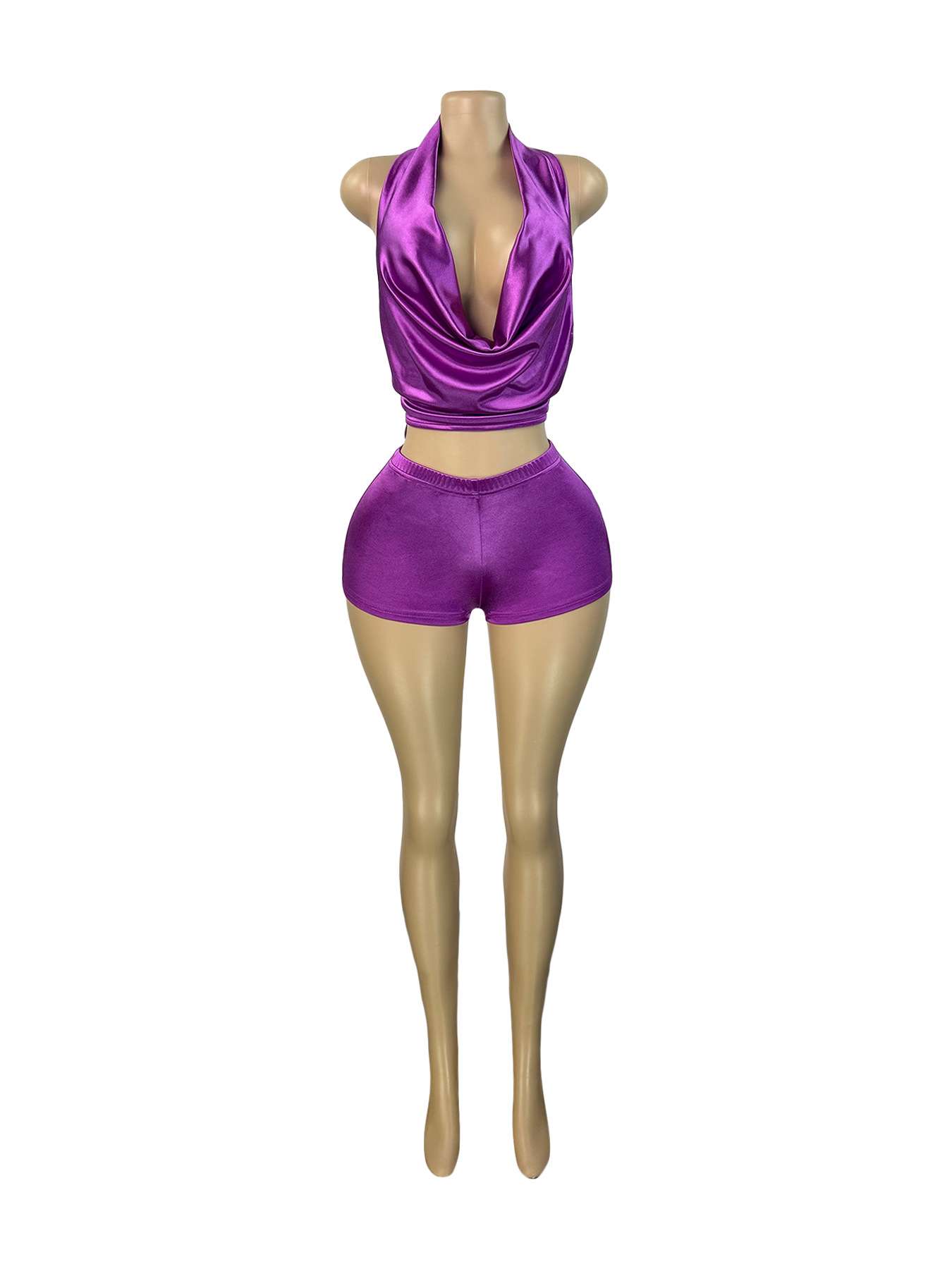 Deep V Two-Piece Outfit image 4