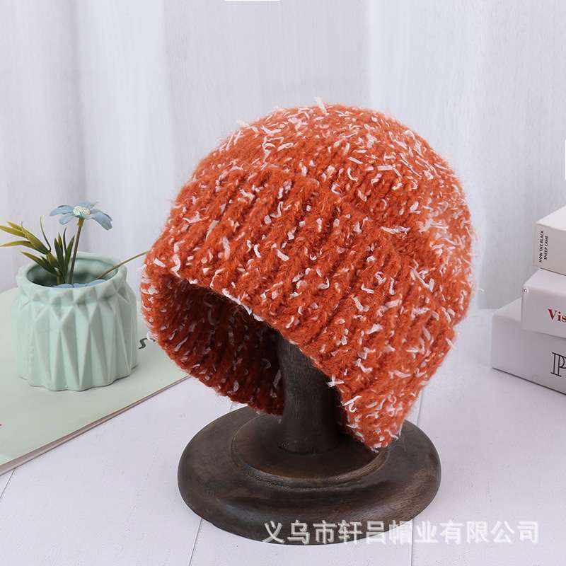 Snow Knit Skull Ski Cap image 1