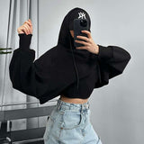 Dynamic Duo Layered Hoodie Set - L, Black image