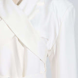 Cross Collar Long Sleeved Blazer image 5