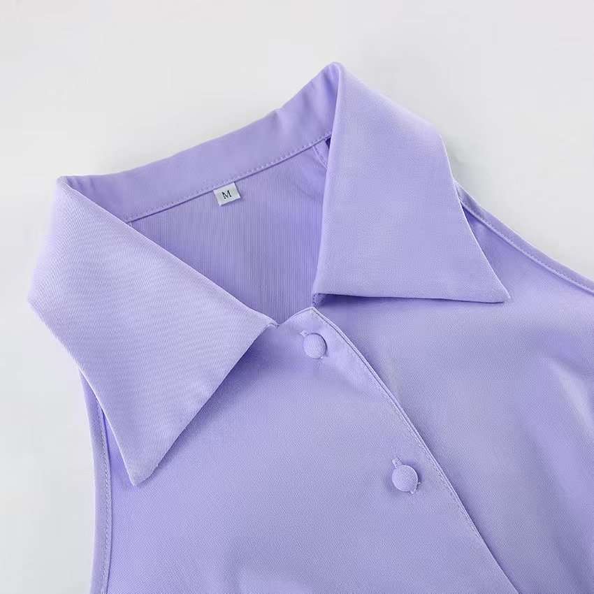 Sleeveless Button-Down Midi Dress image 2