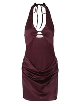 Chic Halter Mini Dress image 3