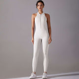 Slim Fit Sleeveless Sports Jumpsuit image 4