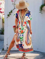 Floral Print Maxi Dress image 1