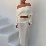 Elegant Off-Shoulder Two-Piece Set image 4