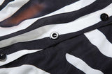 Bold Zebra Print Shirt Dress image 3