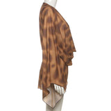 Animal Print  Dress with Deep Neckline image 3