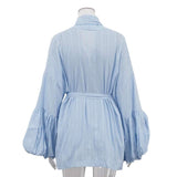 3-Piece Lounge Set ? Pleated Cardigan, Tube Top & Shorts image 5