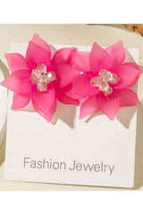 Floral Statement Earrings Set image 0