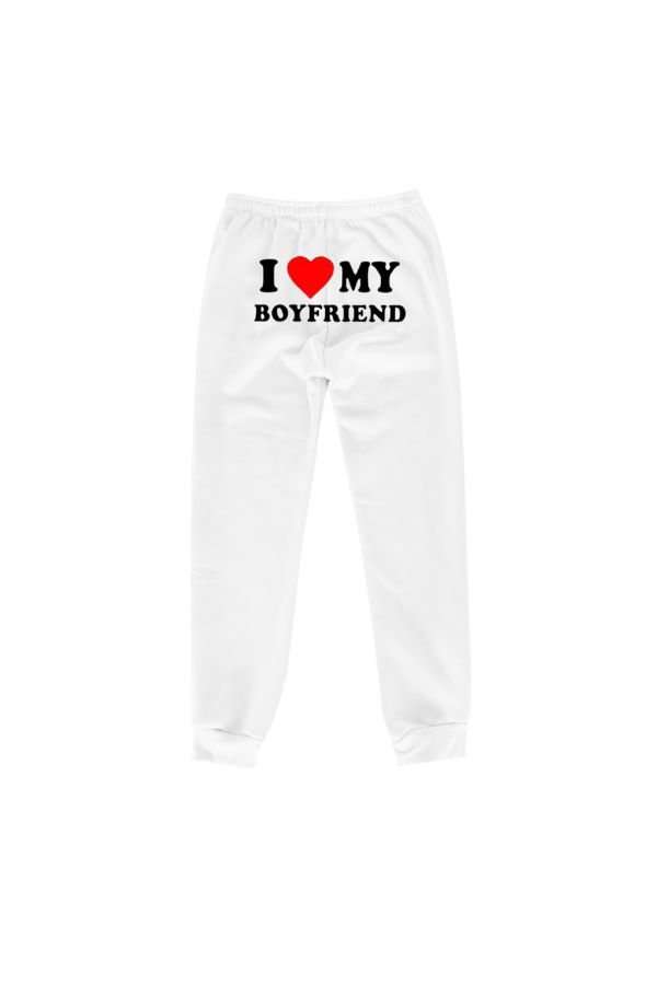 I Love My Boyfriend Sweatpants image 4