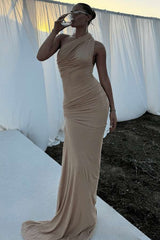Divine One Shoulder Drape Gown image 2