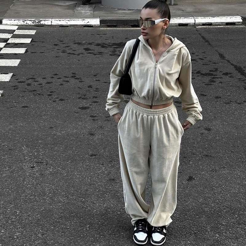 Velvet Athleisure Set image 3