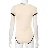 Vintage-Inspired Cap Sleeve Bodysuit image 4