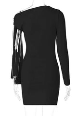 Elegant Asymmetrical Bow-Knot Dress image 5