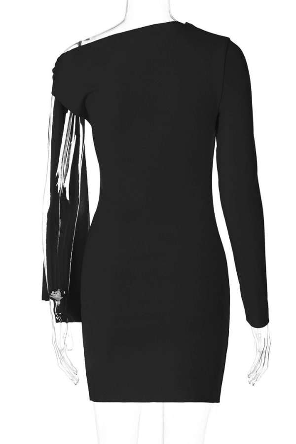 Elegant Asymmetrical Bow-Knot Dress image 5