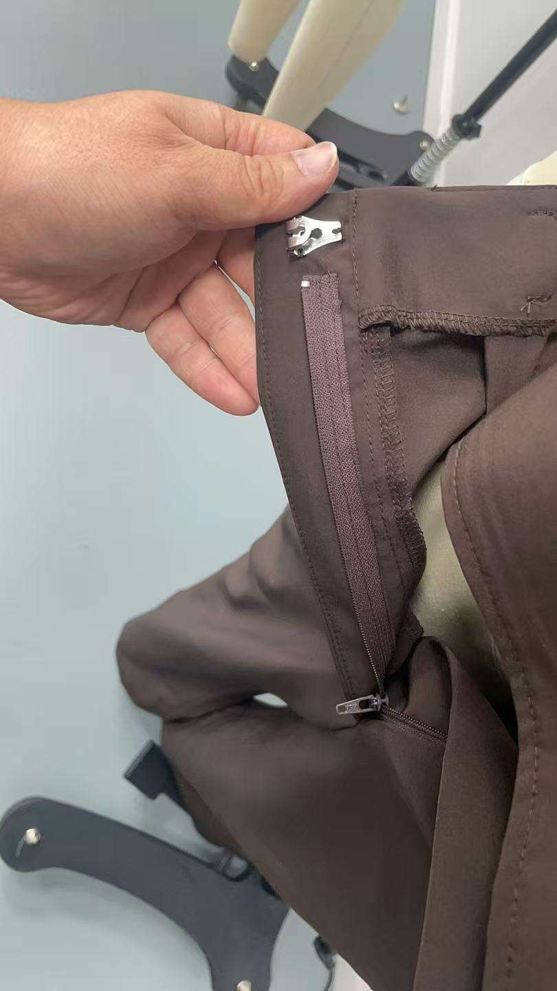 Off-the-Shoulder Brown Set image 5