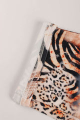 Animal Print Halter Neck Bodycon Jumpsuit image 2