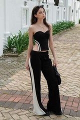 Low-Rise Flare Pants image 0