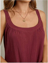 Wide-Leg Sleeveless Jumpsuit image 7