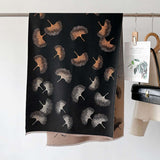 Print Shawl Wrap Poncho Warm Scarf image 6