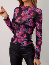 Floral Print Top image 1