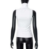 Halter Neck Top with Gold Accent image 6