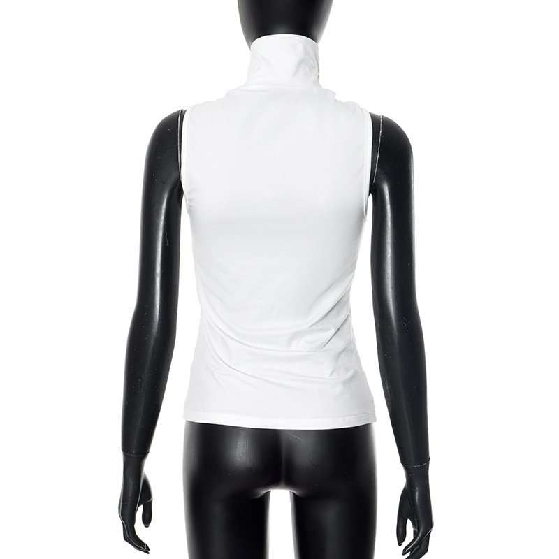 Halter Neck Top with Gold Accent image 6