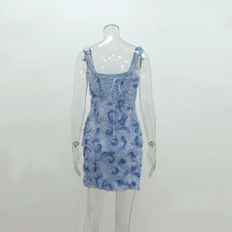 Elegant Floral Ruffle Dress image 7