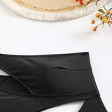 Asymmetric Cut-Out One-Piece Swimsuit image 6