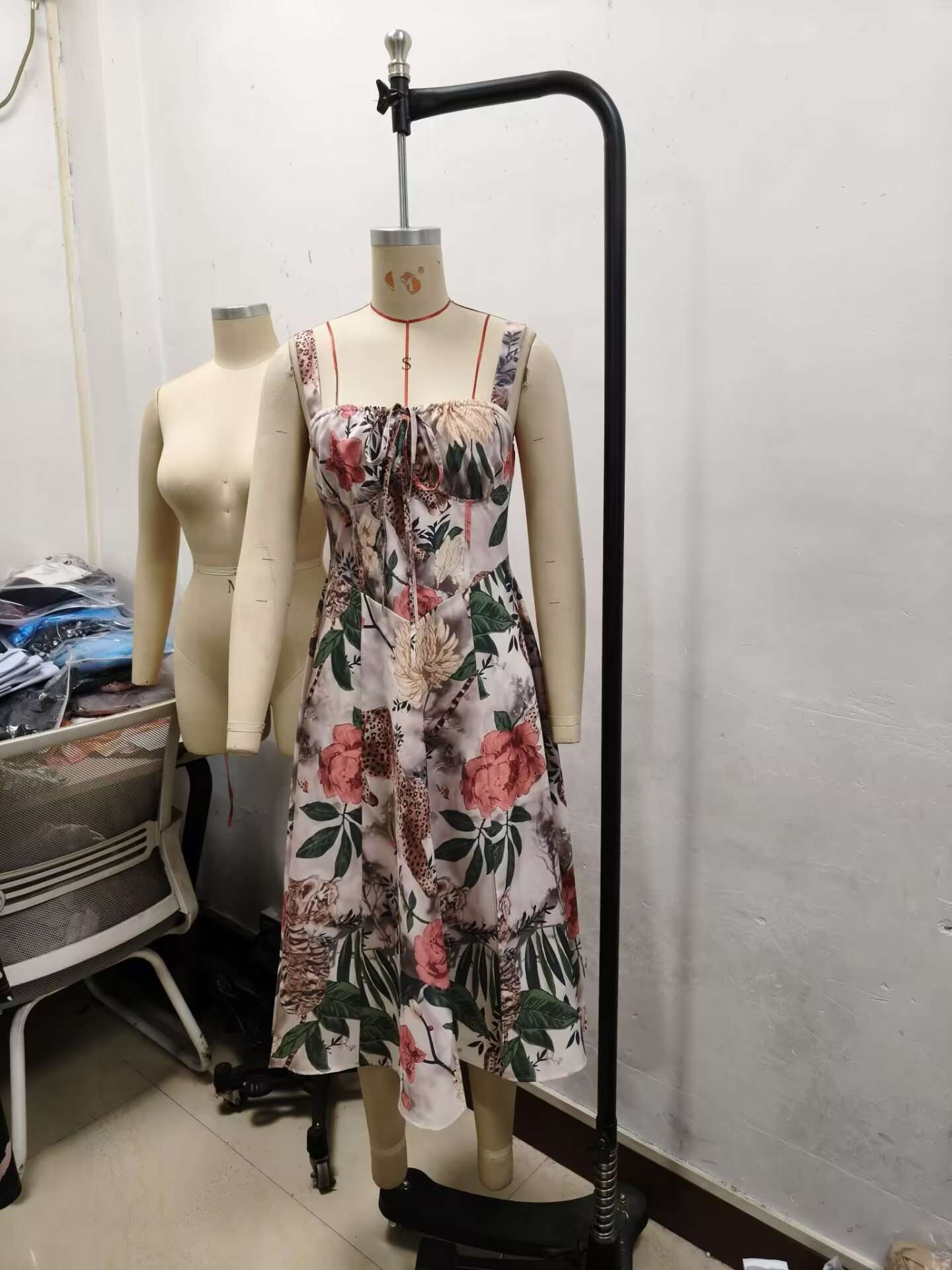 Wild Garden Safari Midi Dress image 3