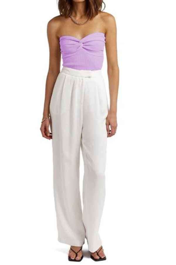 Sexy Solid Color Off Shoulder Knitted Fashion Crop Top image 17