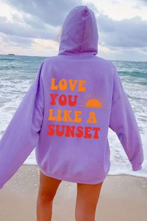 Forever Chasing Sunsets Hoodie image 4
