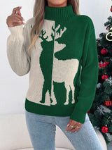 Festive Christmas Reindeer Sweater image 3