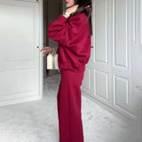 Stylish Two-Piece Tracksuit Set image 7