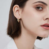 Twisted Hoop Earrings image 4