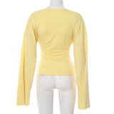 Long Sleeve V-Neck Top image 6