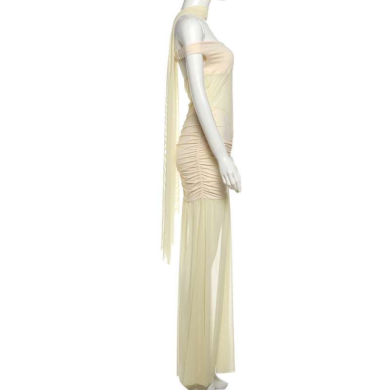 Off-Shoulder Evening Dress image 3