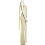 Off-Shoulder Evening Dress image 3