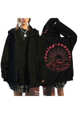 Fashion Street Oversize Hooded Cardigan image 3