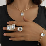 Crystals-Studded Jewellery Set image 0