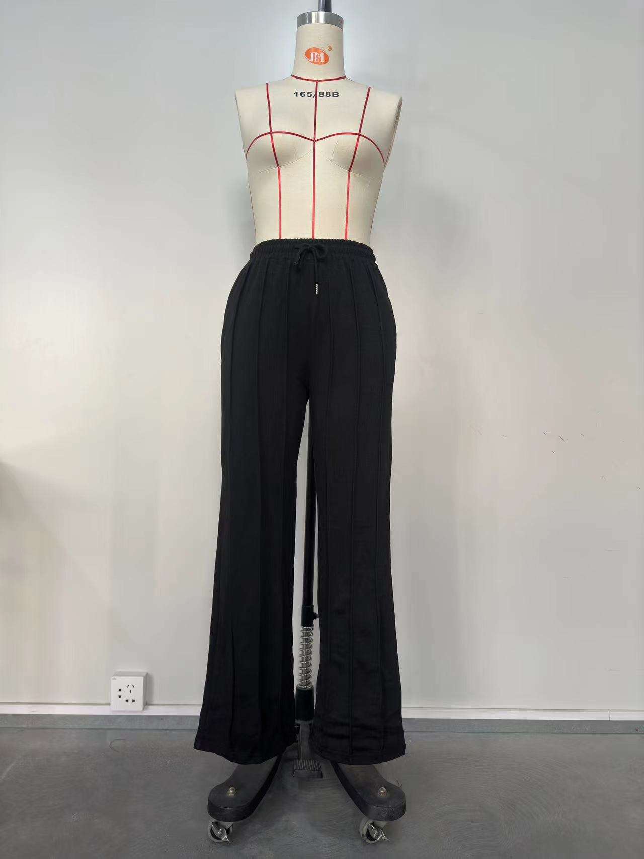 Causal High Waist Wide Leg Sweatpants image 6