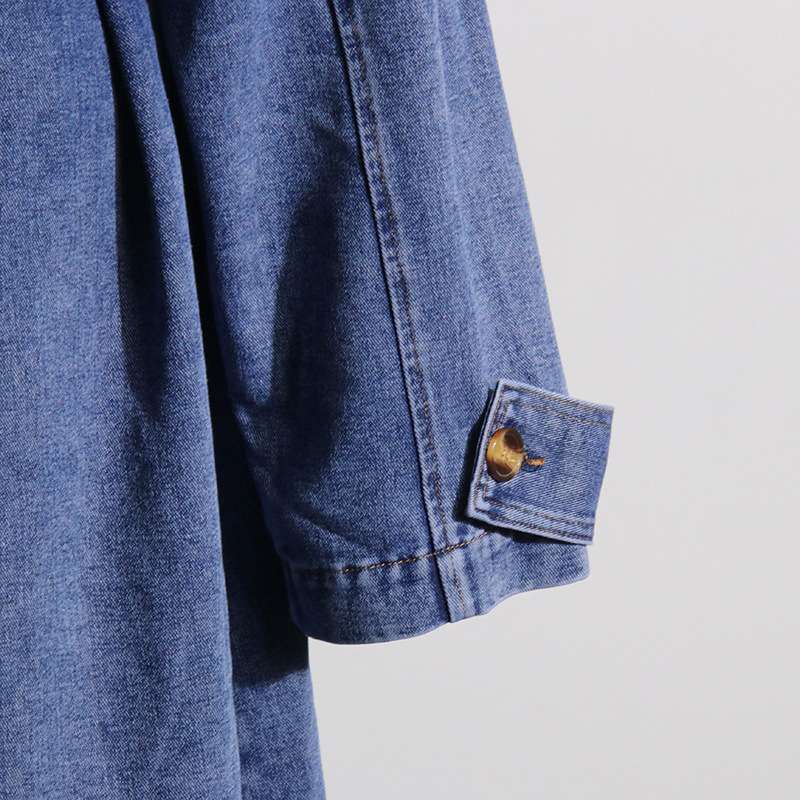 Fur Collar Trench Coat image 6