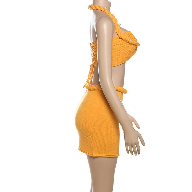 Crochet Bikini Set with Skirt image 6