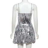 Silver Sequin Two-Piece Set image 3