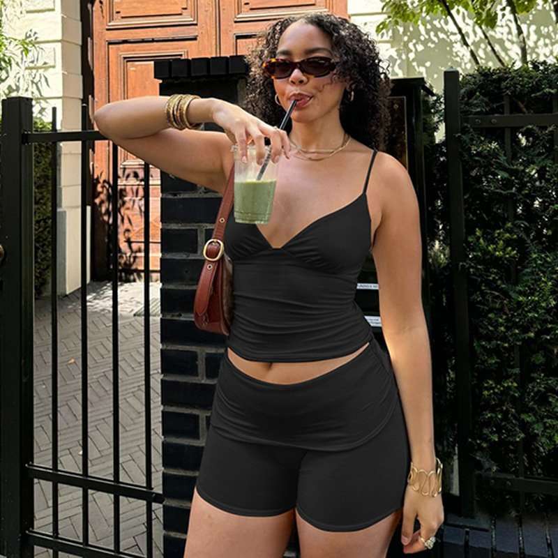 Two-Piece Lounge Set - M, Black image