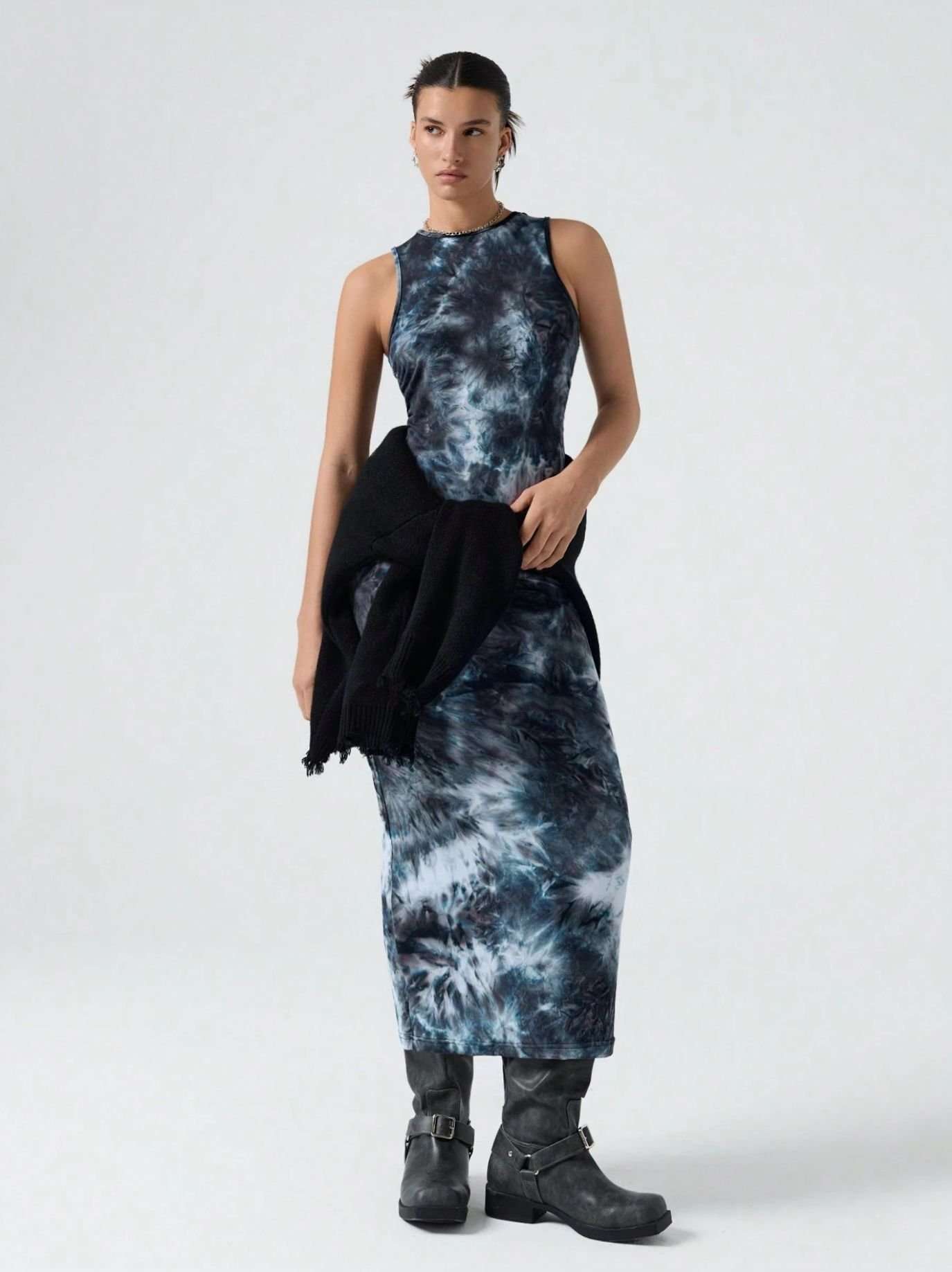 Tie-Dye Sleeveless Dress image 7
