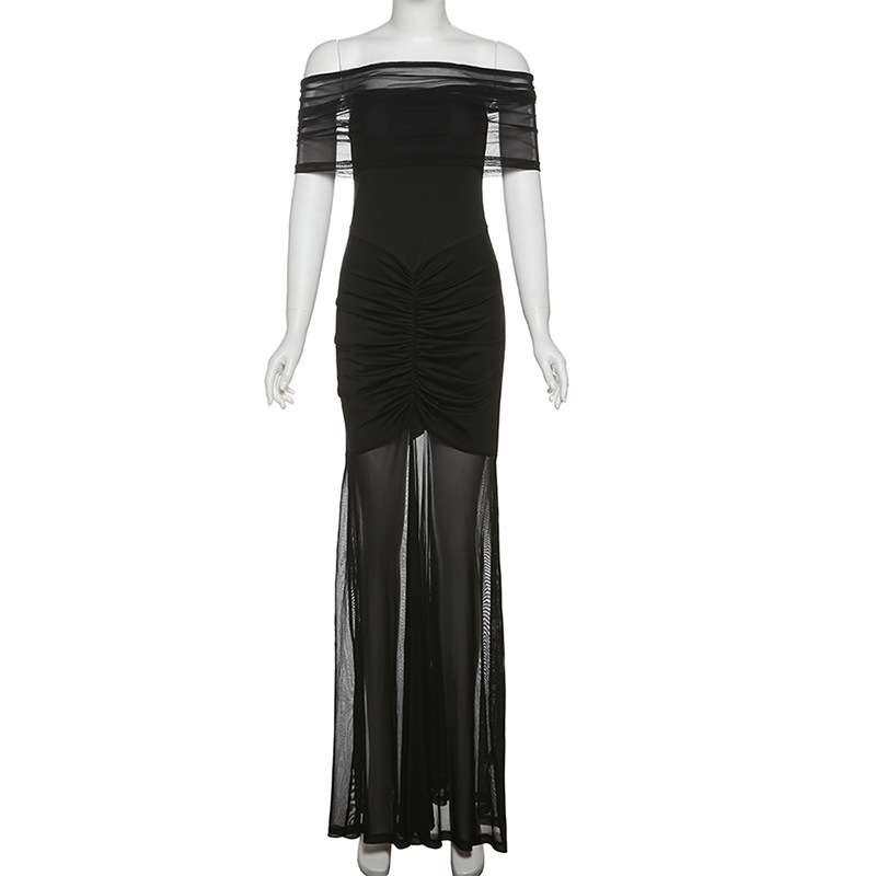 Glamorous Off-Shoulder Evening Dress image 6